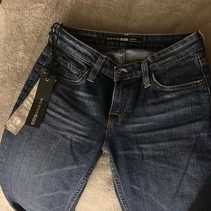 Big Star jeans hazel mid rise boot NEW 24 waist long inseam 34"